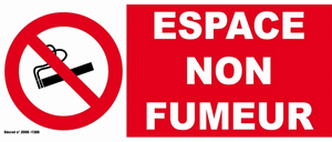 espace non fumeur
